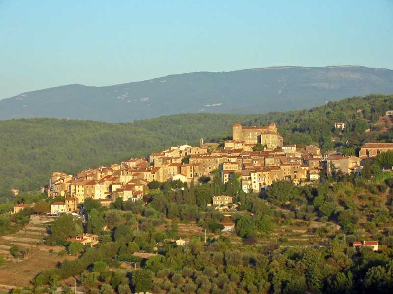 Le village de Callian, pays de Fayence